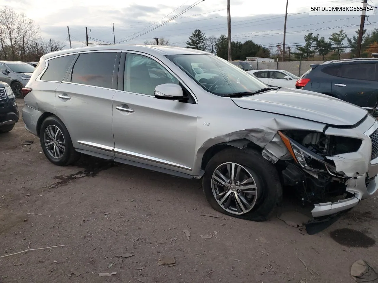 2019 Infiniti Qx60 Luxe VIN: 5N1DL0MM8KC565454 Lot: 79348874