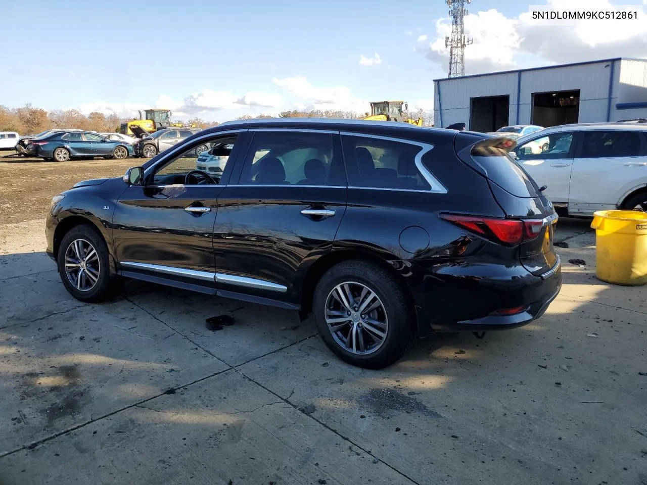 2019 Infiniti Qx60 Luxe VIN: 5N1DL0MM9KC512861 Lot: 79864814