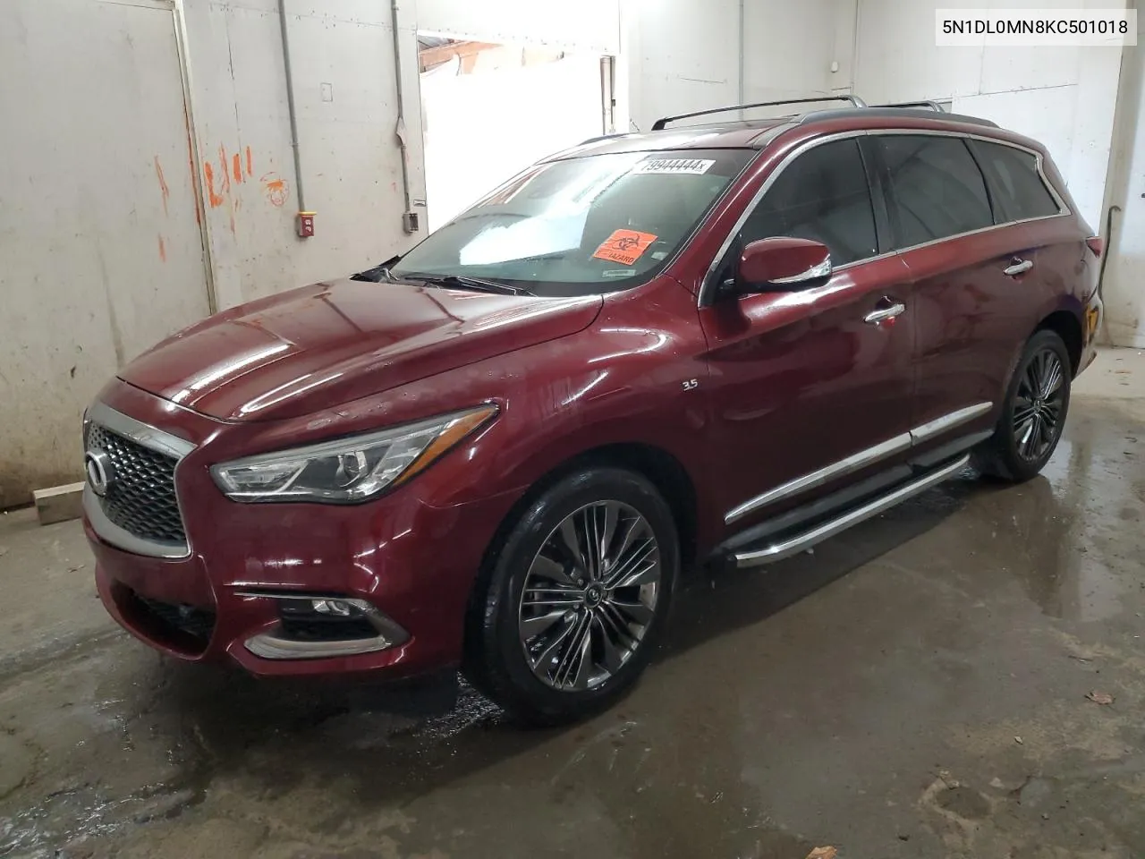 5N1DL0MN8KC501018 2019 Infiniti Qx60 Luxe