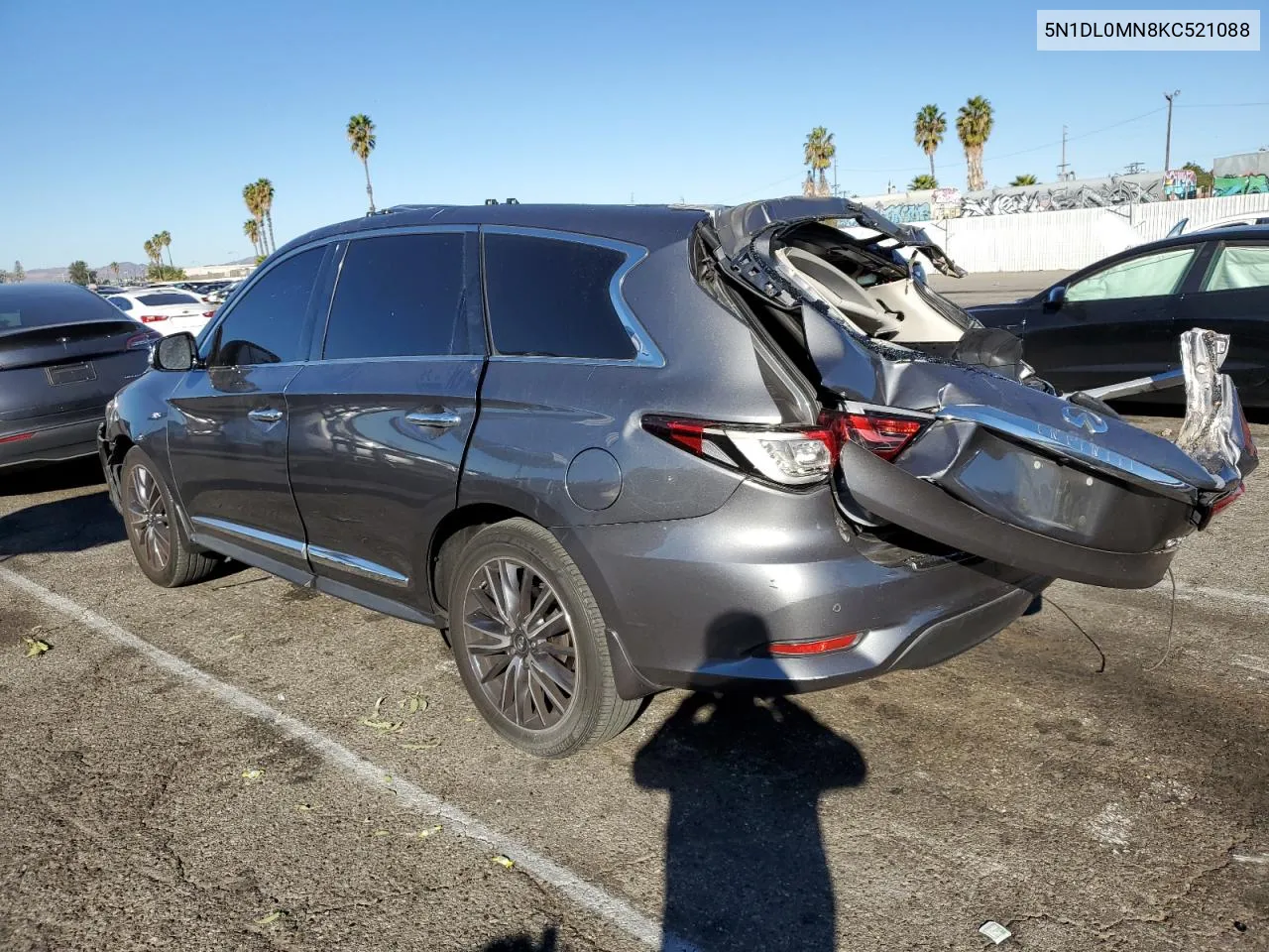 2019 Infiniti Qx60 Luxe VIN: 5N1DL0MN8KC521088 Lot: 80451714