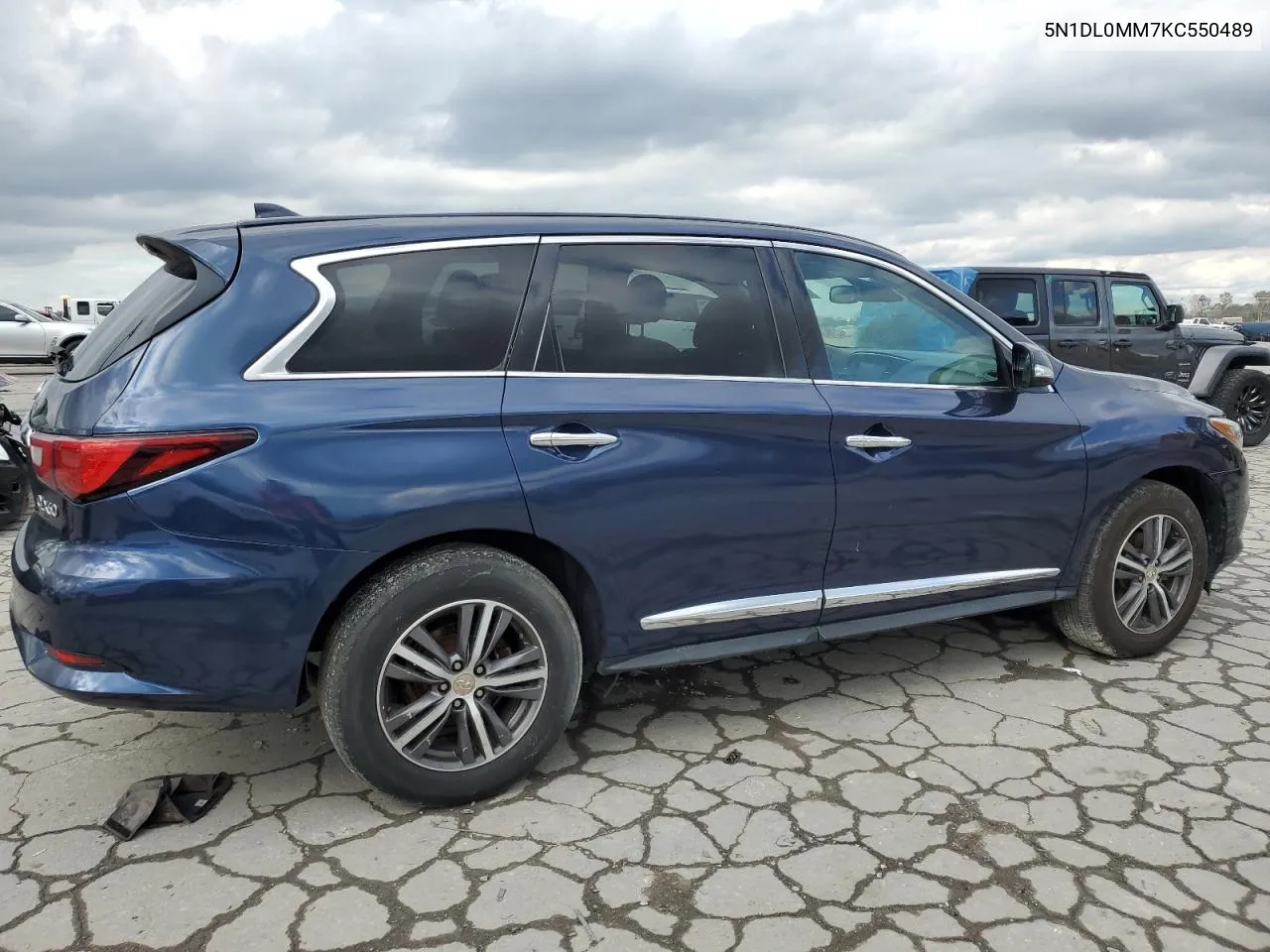 2019 Infiniti Qx60 Luxe VIN: 5N1DL0MM7KC550489 Lot: 80740624