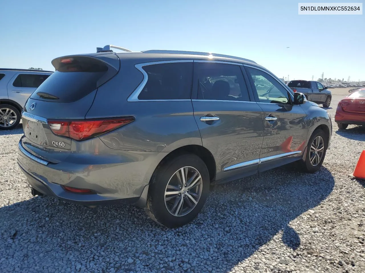 2019 Infiniti Qx60 Luxe VIN: 5N1DL0MNXKC552634 Lot: 80847244