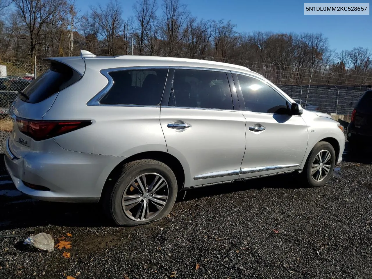 2019 Infiniti Qx60 Luxe VIN: 5N1DL0MM2KC528657 Lot: 80884994