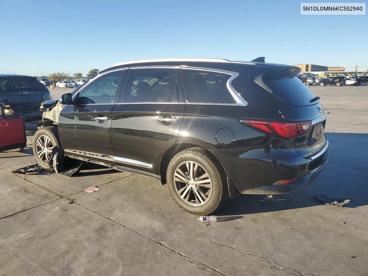 2019 Infiniti Qx60 Luxe VIN: 5N1DL0MN6KC552940 Lot: 80977154