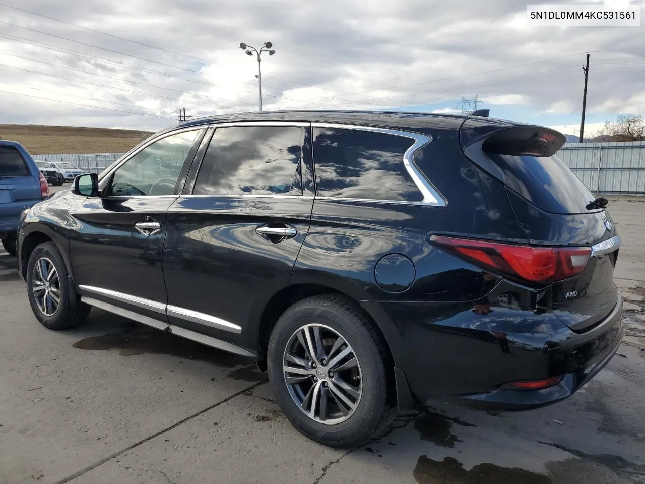 2019 Infiniti Qx60 Luxe VIN: 5N1DL0MM4KC531561 Lot: 80994994