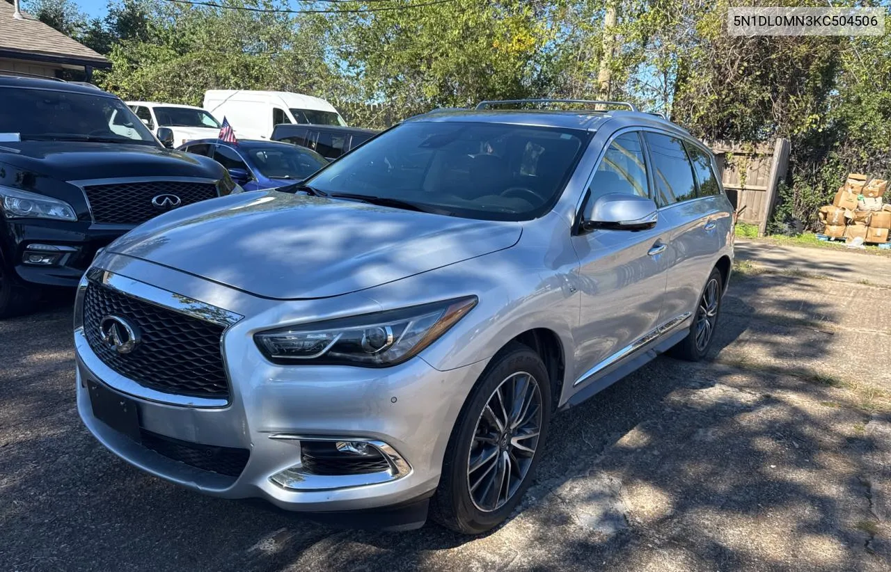 2019 Infiniti Qx60 Luxe VIN: 5N1DL0MN3KC504506 Lot: 81968724