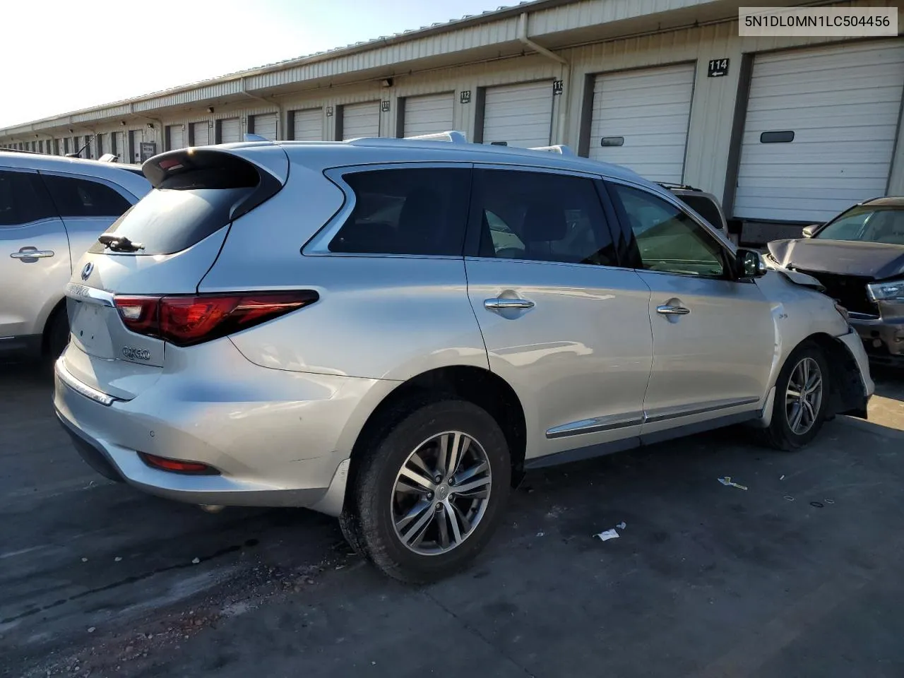 2020 Infiniti Qx60 Luxe VIN: 5N1DL0MN1LC504456 Lot: 43613534