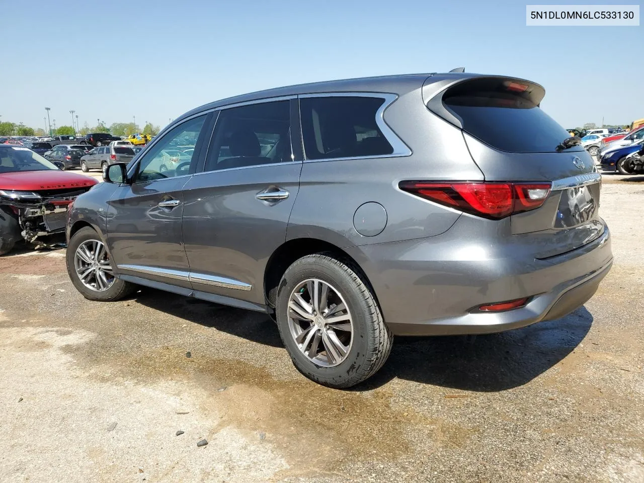 2020 Infiniti Qx60 Luxe VIN: 5N1DL0MN6LC533130 Lot: 49129933