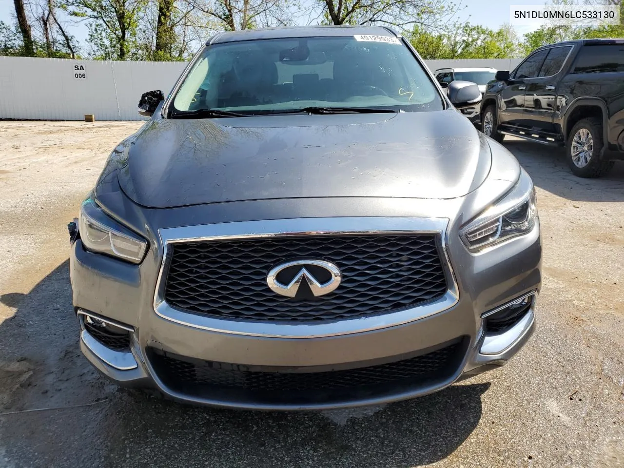 2020 Infiniti Qx60 Luxe VIN: 5N1DL0MN6LC533130 Lot: 49129933