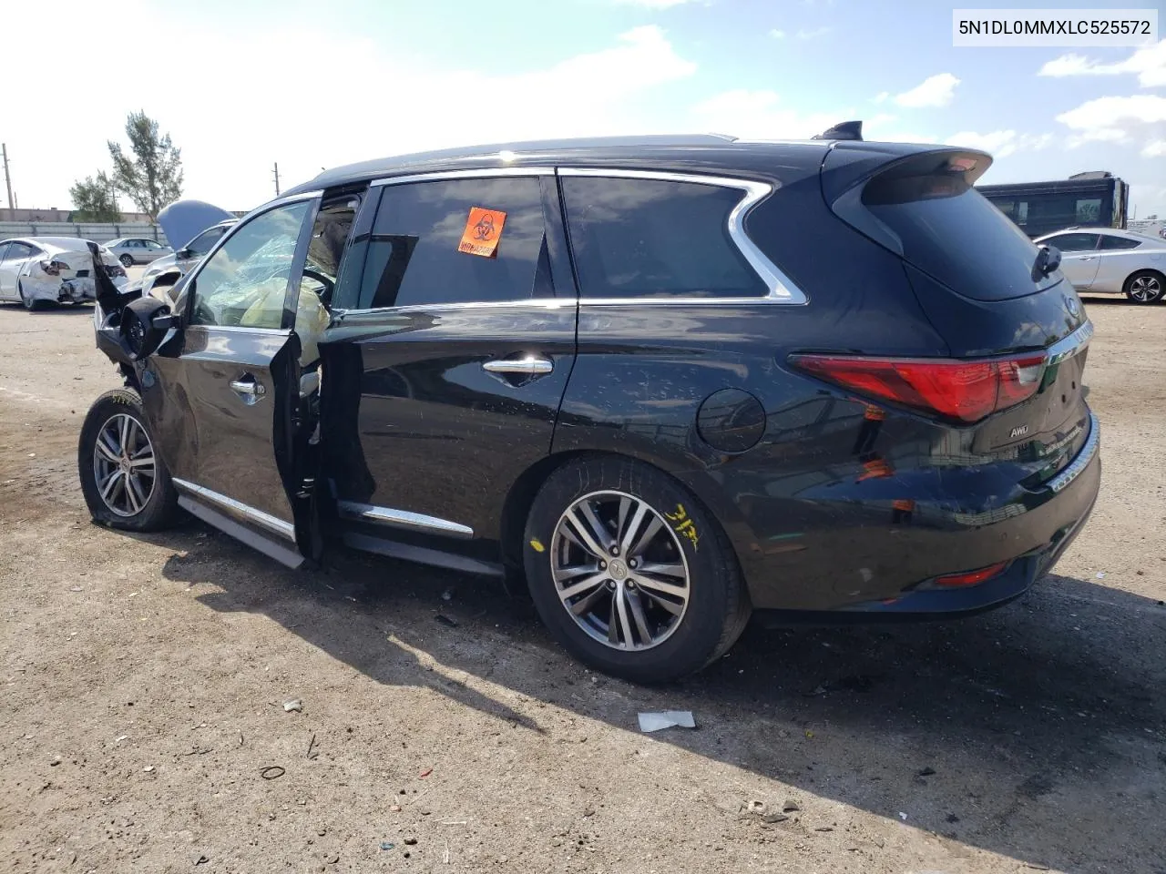 2020 Infiniti Qx60 Luxe VIN: 5N1DL0MMXLC525572 Lot: 50382774