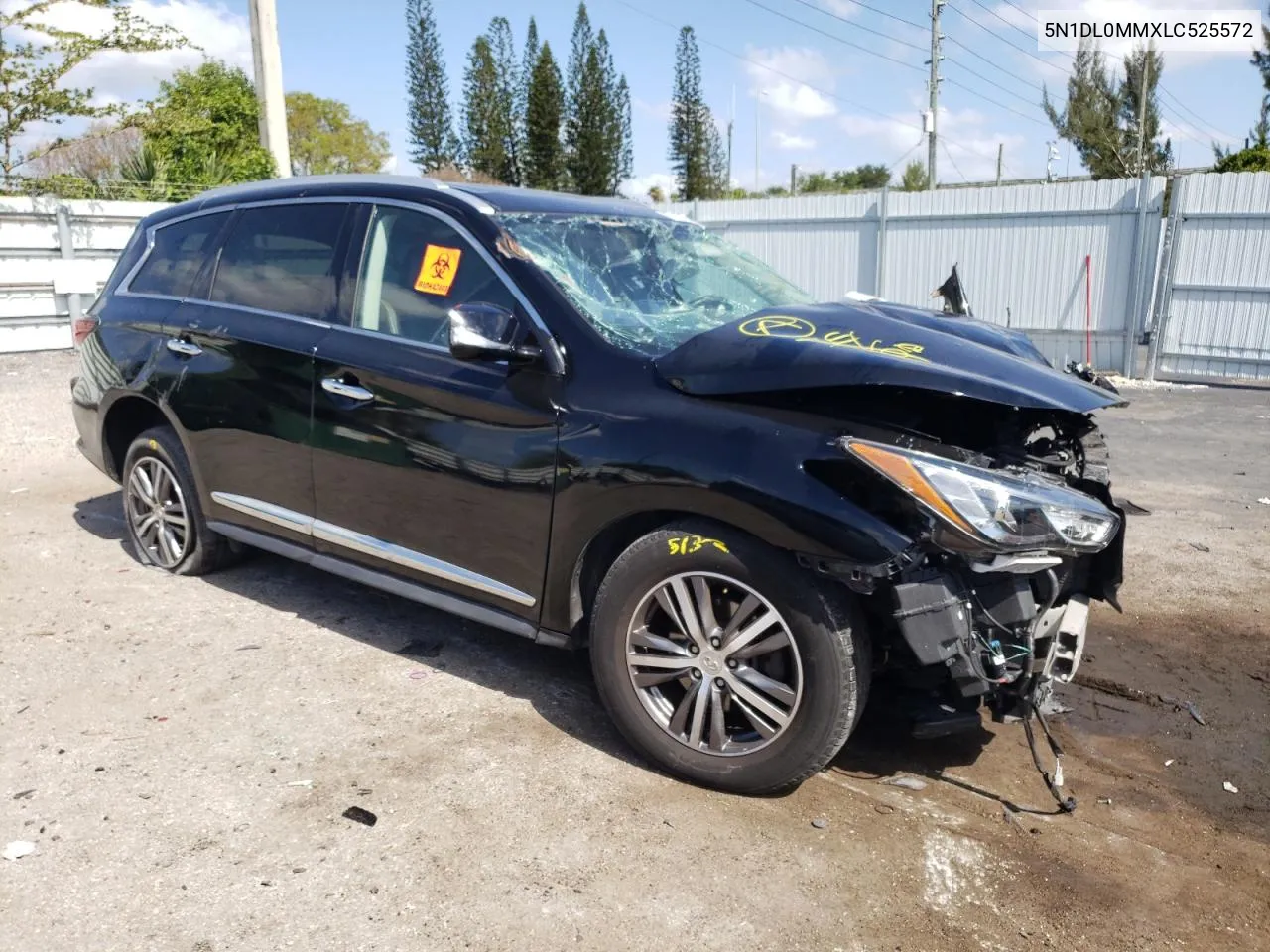 2020 Infiniti Qx60 Luxe VIN: 5N1DL0MMXLC525572 Lot: 50382774