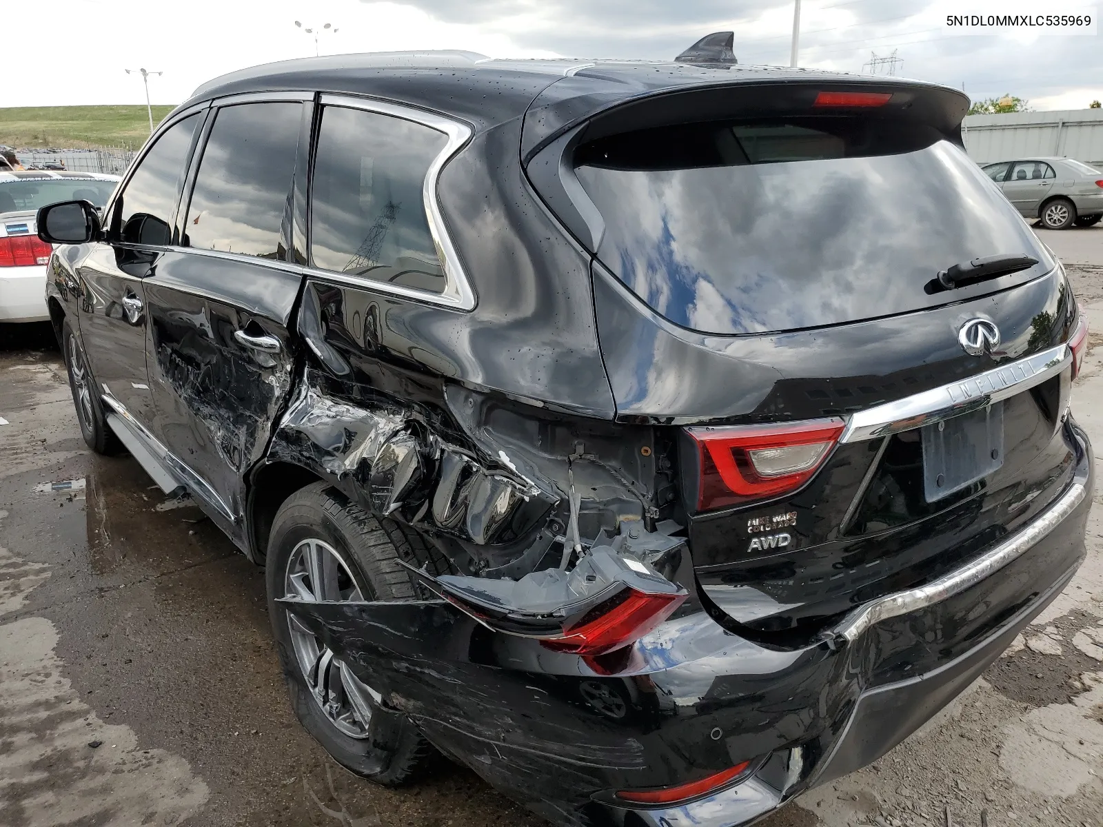 2020 Infiniti Qx60 Luxe VIN: 5N1DL0MMXLC535969 Lot: 55207874