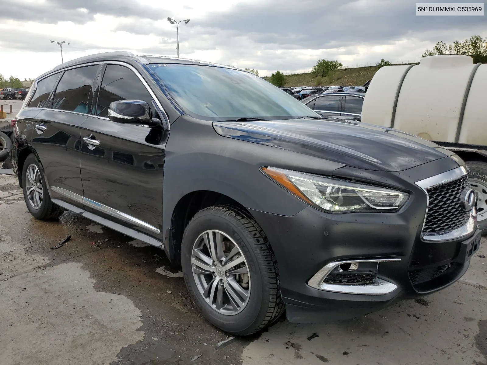 2020 Infiniti Qx60 Luxe VIN: 5N1DL0MMXLC535969 Lot: 55207874