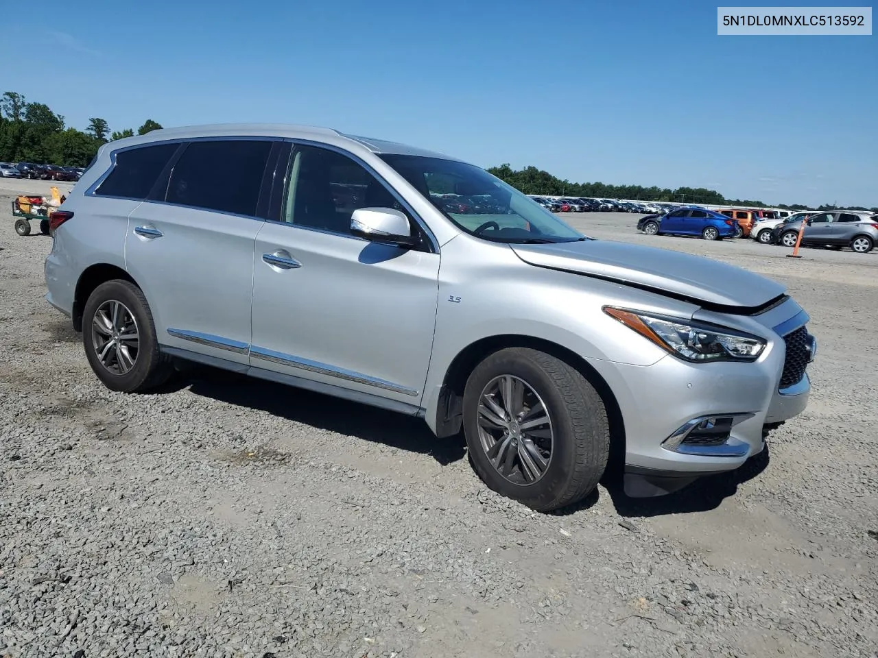 2020 Infiniti Qx60 Luxe VIN: 5N1DL0MNXLC513592 Lot: 61554944