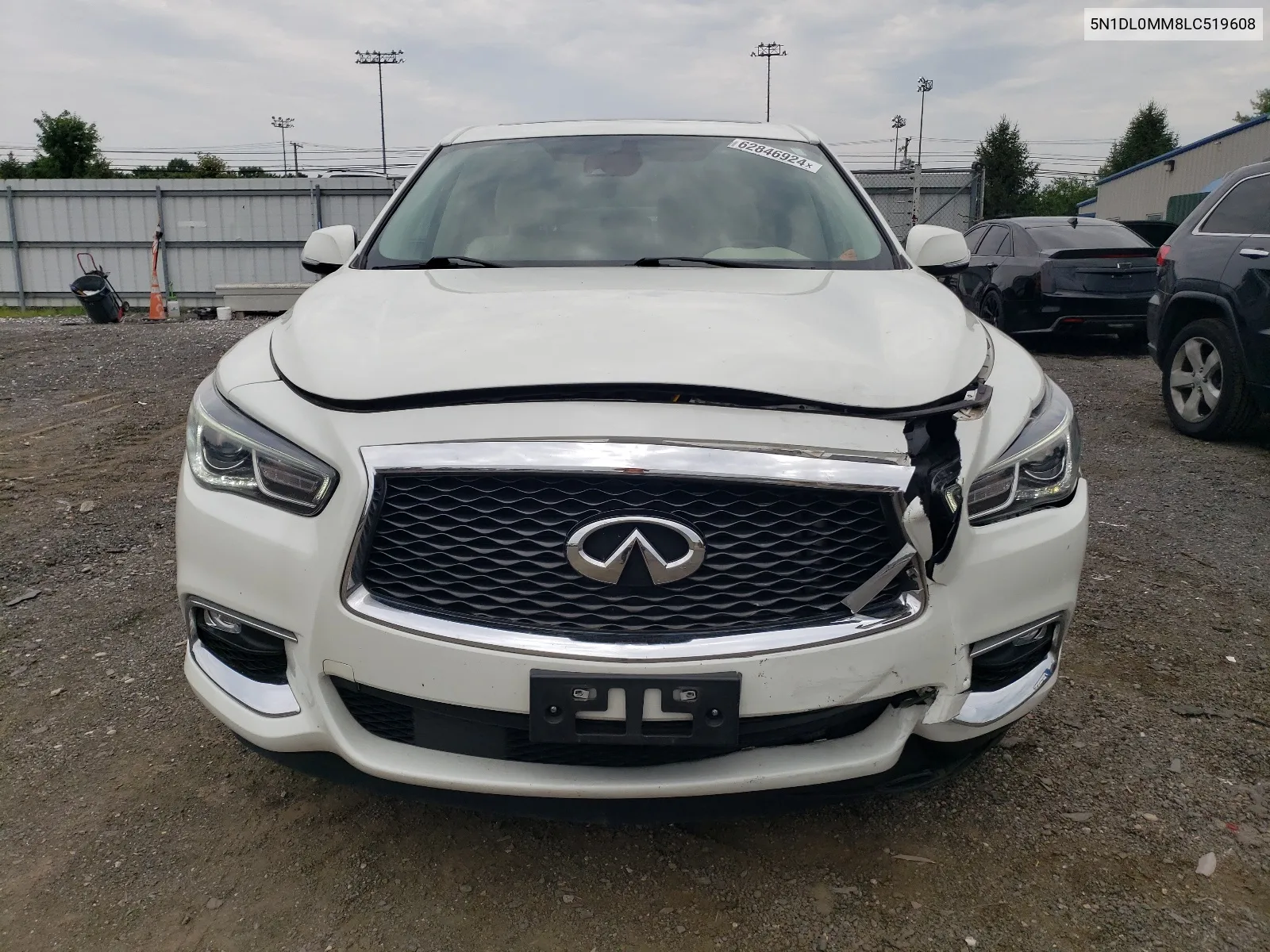 2020 Infiniti Qx60 Luxe VIN: 5N1DL0MM8LC519608 Lot: 62846924