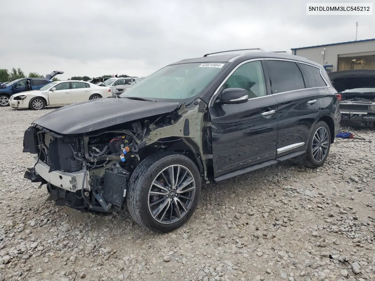 2020 Infiniti Qx60 Luxe VIN: 5N1DL0MM3LC545212 Lot: 63024984