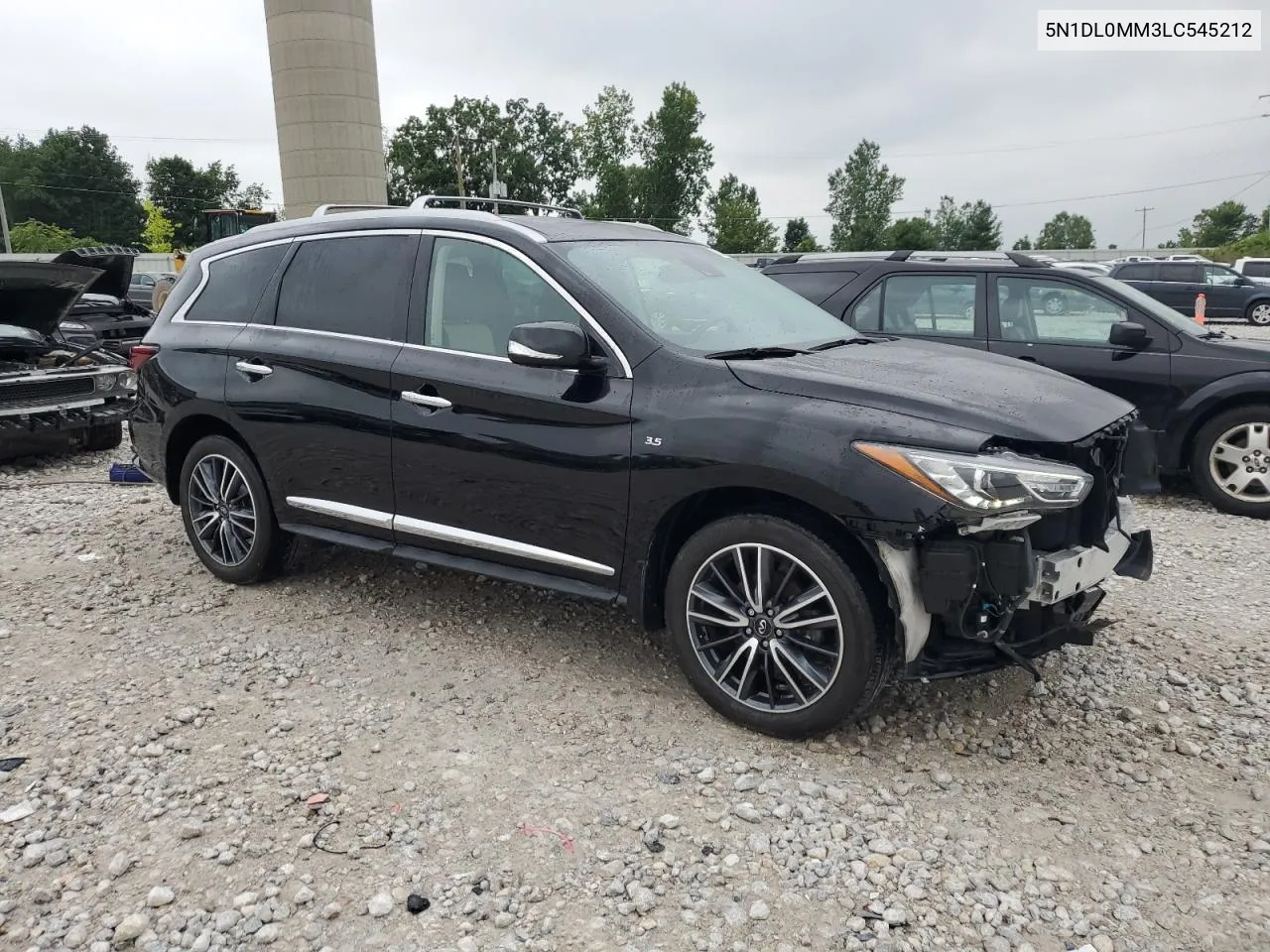 2020 Infiniti Qx60 Luxe VIN: 5N1DL0MM3LC545212 Lot: 63024984