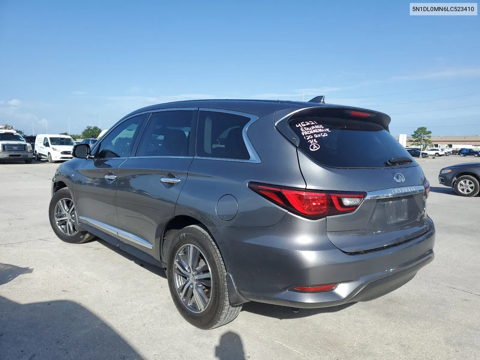 2020 Infiniti Qx60 Luxe VIN: 5N1DL0MN6LC523410 Lot: 64617384