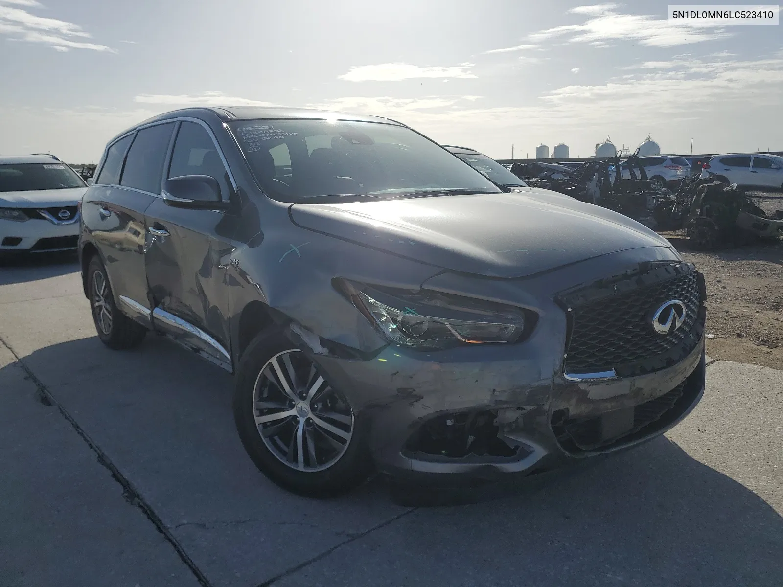 2020 Infiniti Qx60 Luxe VIN: 5N1DL0MN6LC523410 Lot: 64617384