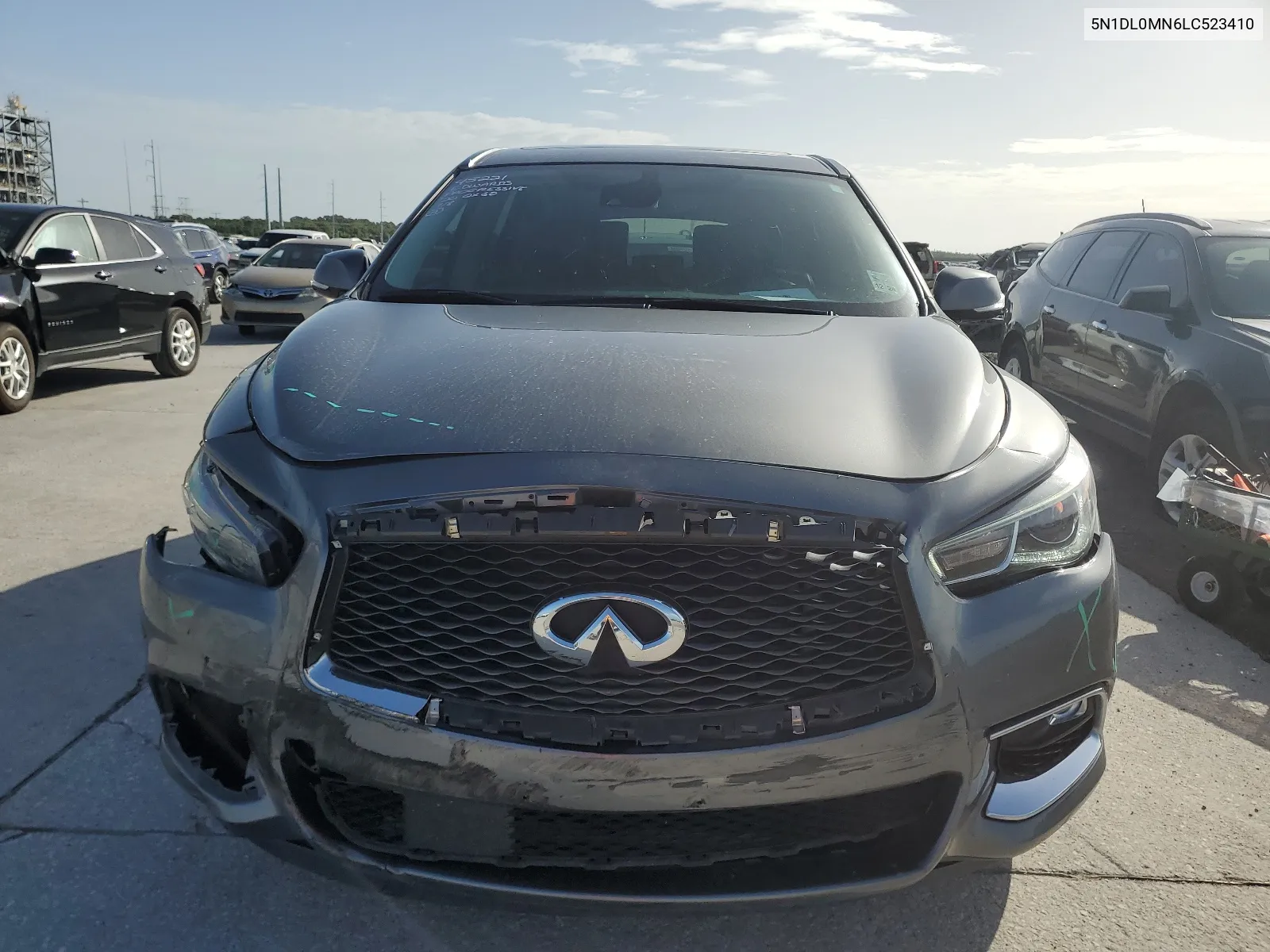 2020 Infiniti Qx60 Luxe VIN: 5N1DL0MN6LC523410 Lot: 64617384