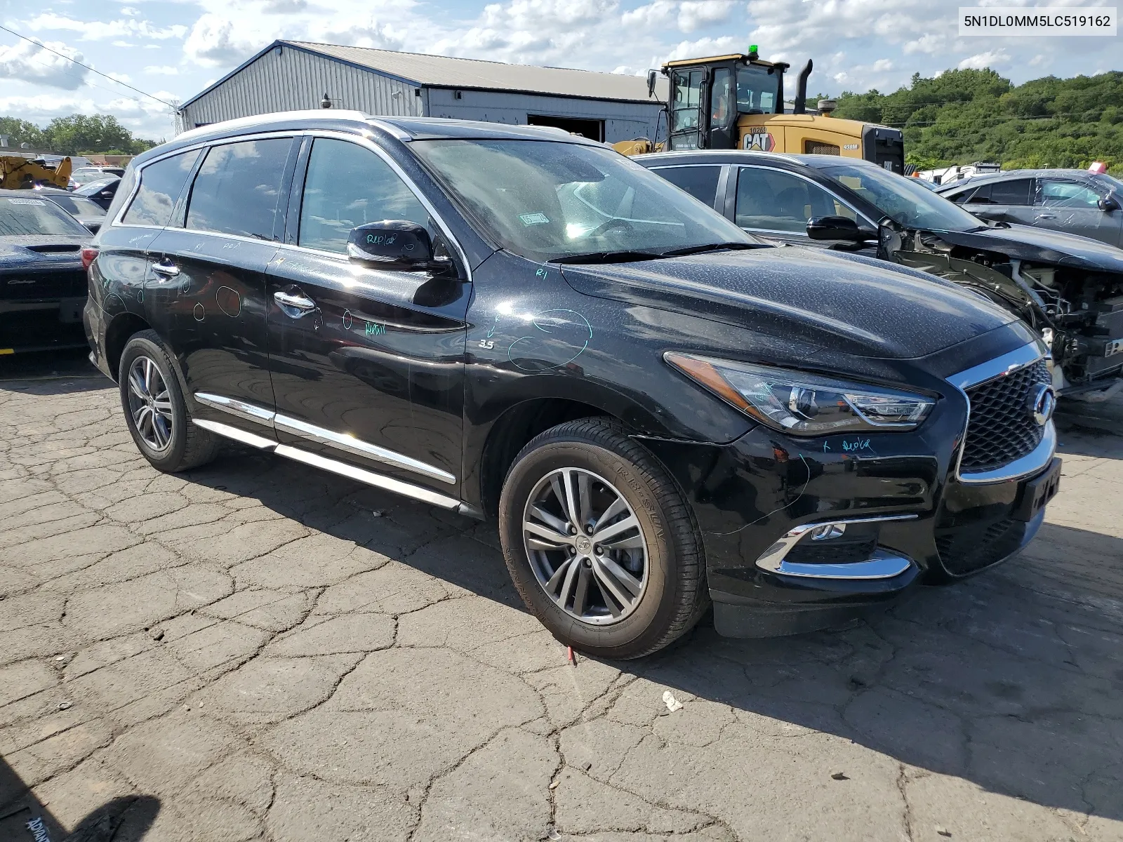 2020 Infiniti Qx60 Luxe VIN: 5N1DL0MM5LC519162 Lot: 65348354