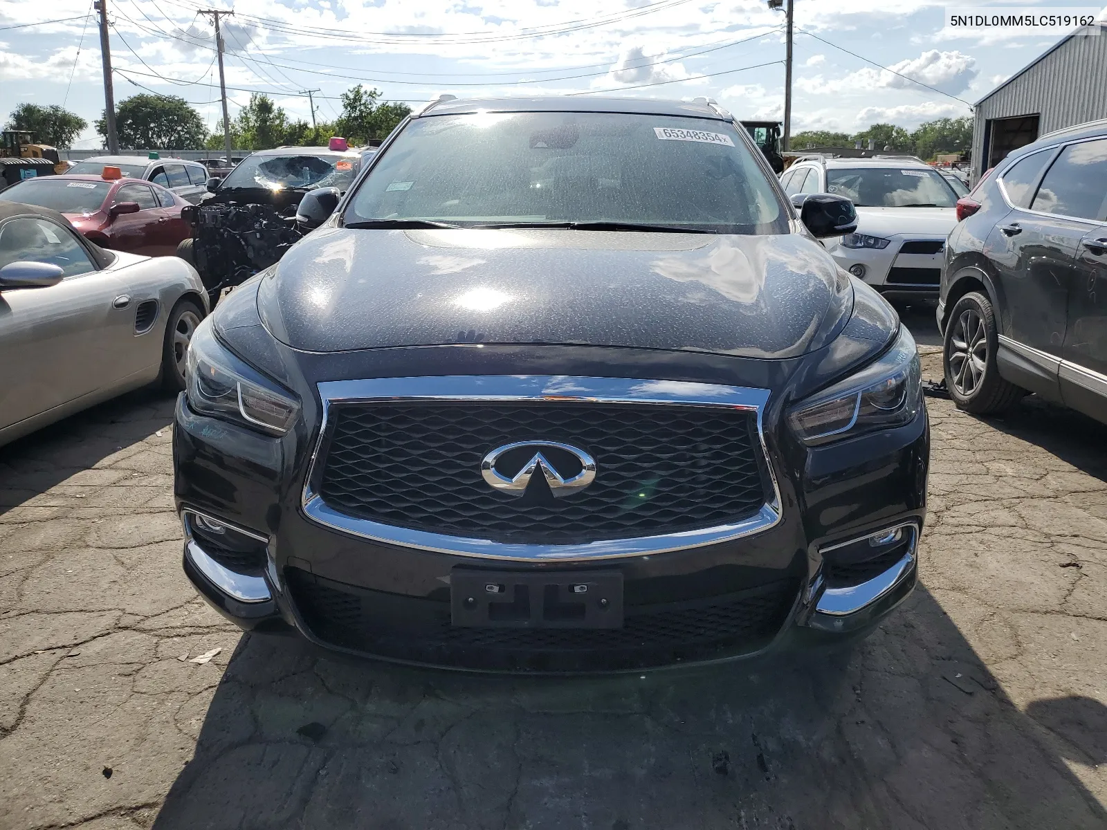 2020 Infiniti Qx60 Luxe VIN: 5N1DL0MM5LC519162 Lot: 65348354