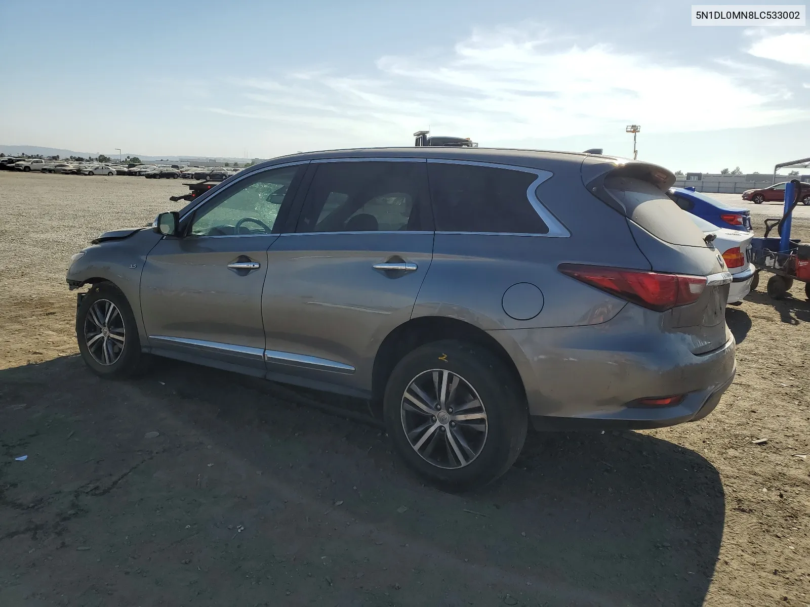 2020 Infiniti Qx60 Luxe VIN: 5N1DL0MN8LC533002 Lot: 65845384