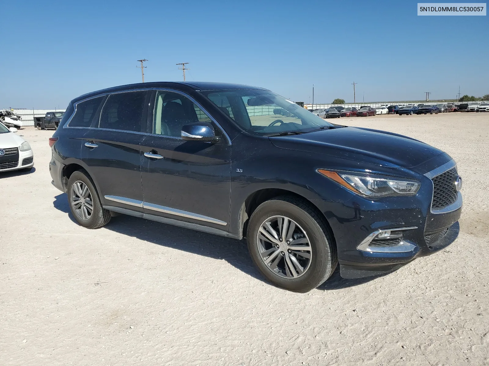 2020 Infiniti Qx60 Luxe VIN: 5N1DL0MM8LC530057 Lot: 67288214