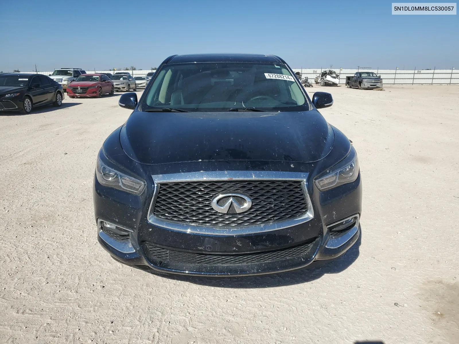 2020 Infiniti Qx60 Luxe VIN: 5N1DL0MM8LC530057 Lot: 67288214