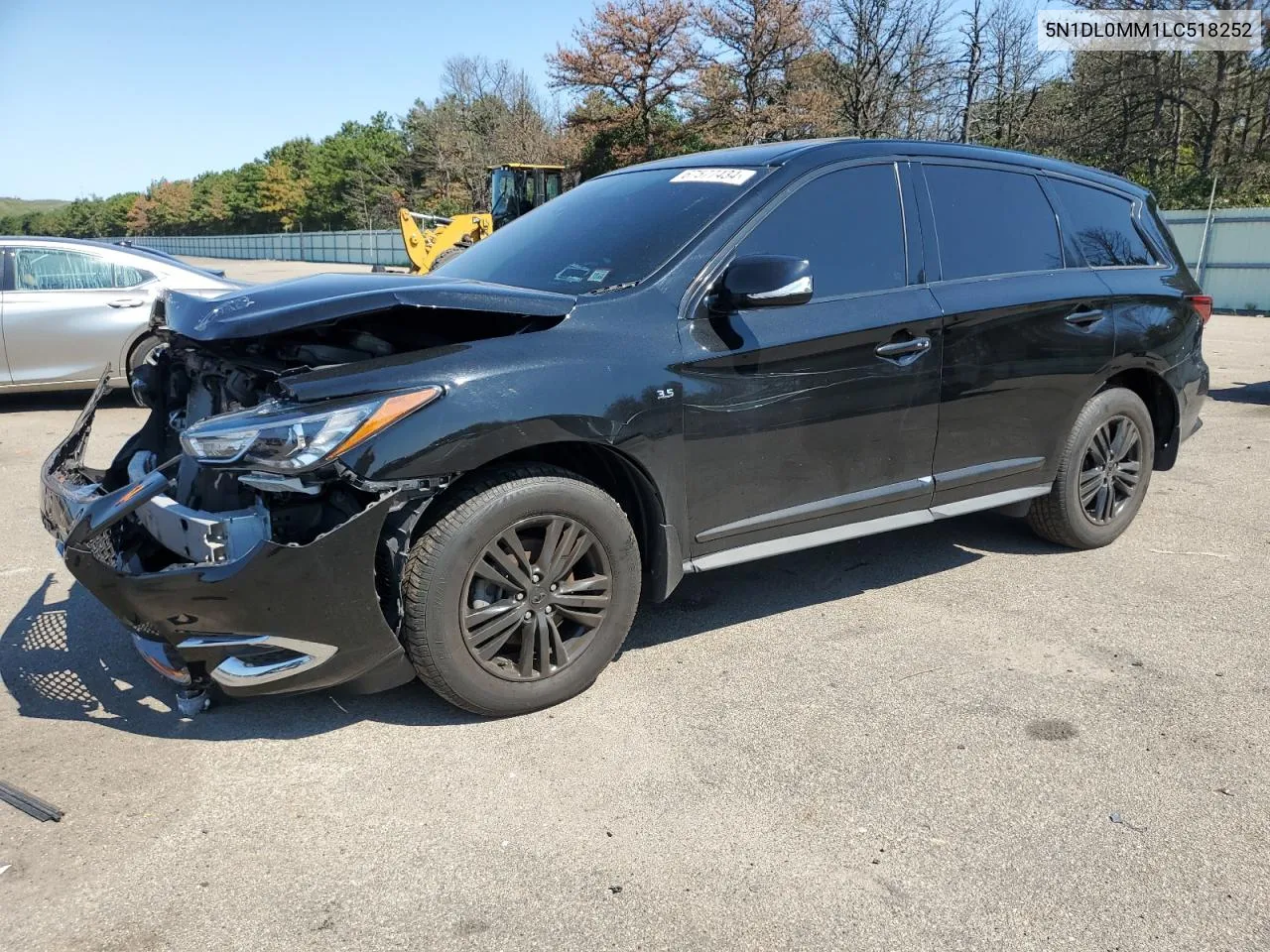 2020 Infiniti Qx60 Luxe VIN: 5N1DL0MM1LC518252 Lot: 67577434