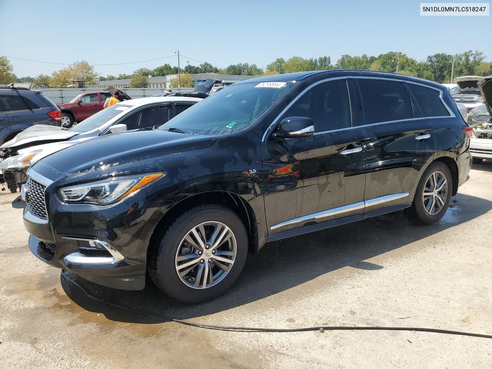 2020 Infiniti Qx60 Luxe VIN: 5N1DL0MN7LC518247 Lot: 68299884