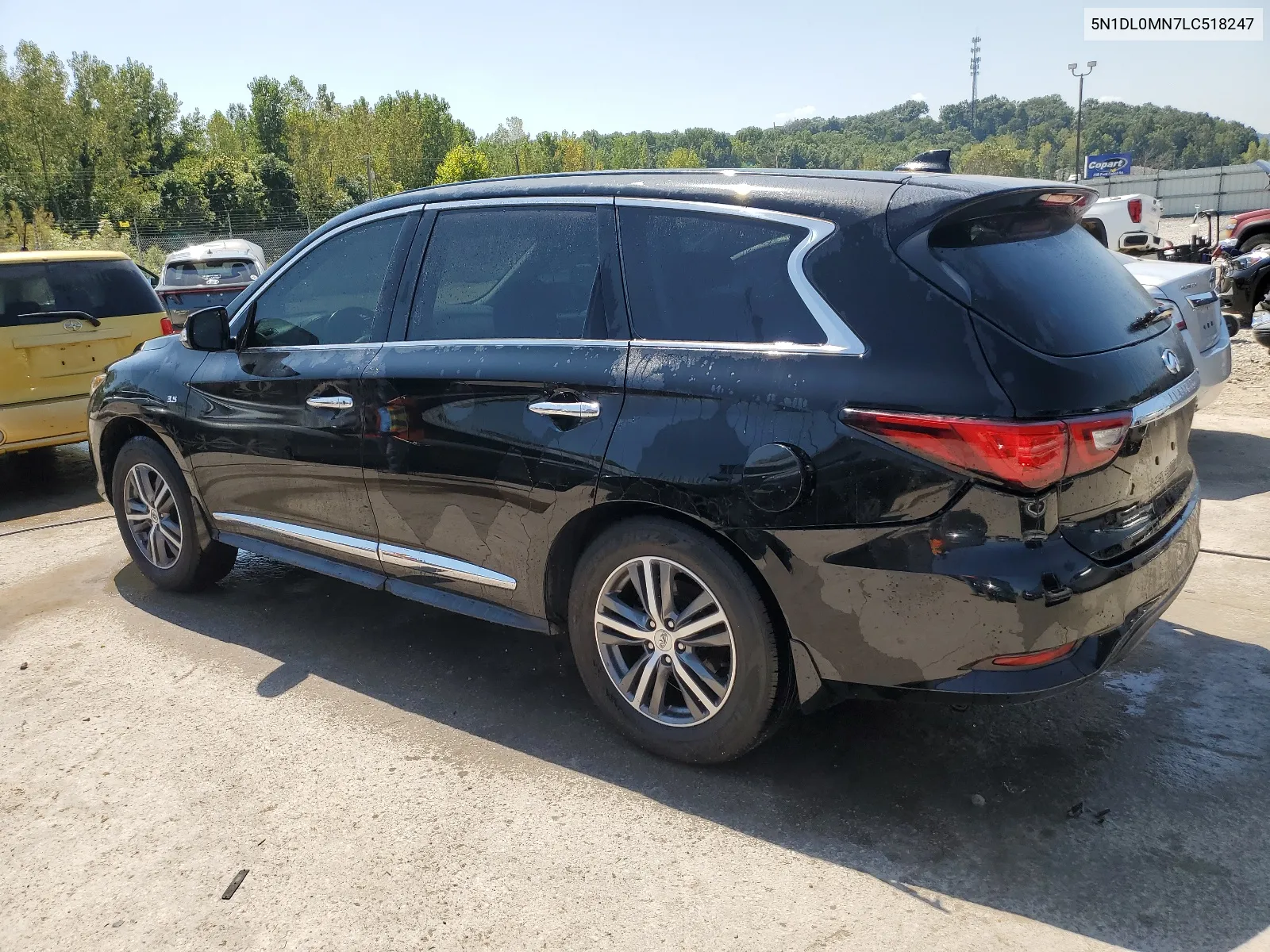 2020 Infiniti Qx60 Luxe VIN: 5N1DL0MN7LC518247 Lot: 68299884