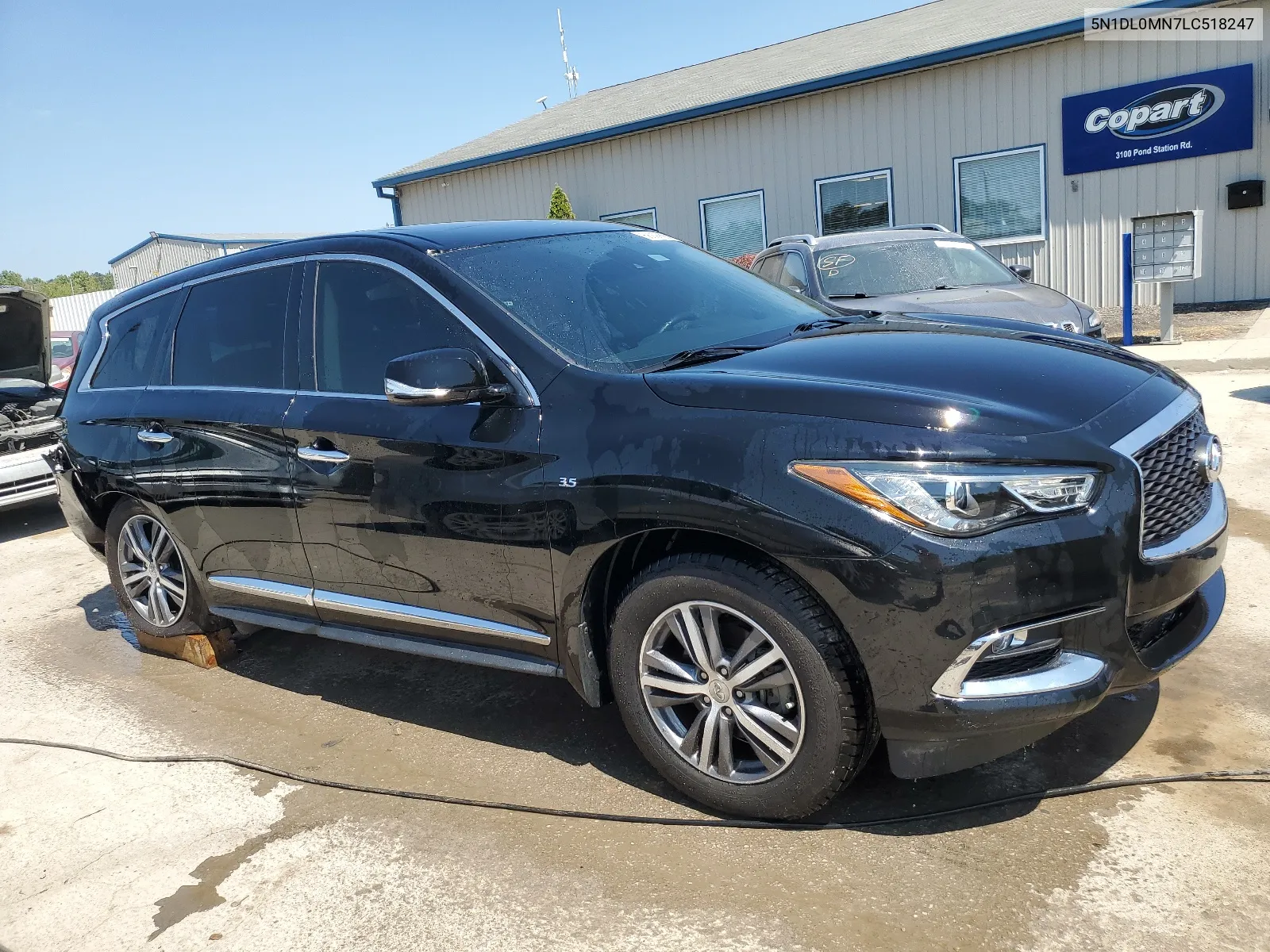 2020 Infiniti Qx60 Luxe VIN: 5N1DL0MN7LC518247 Lot: 68299884