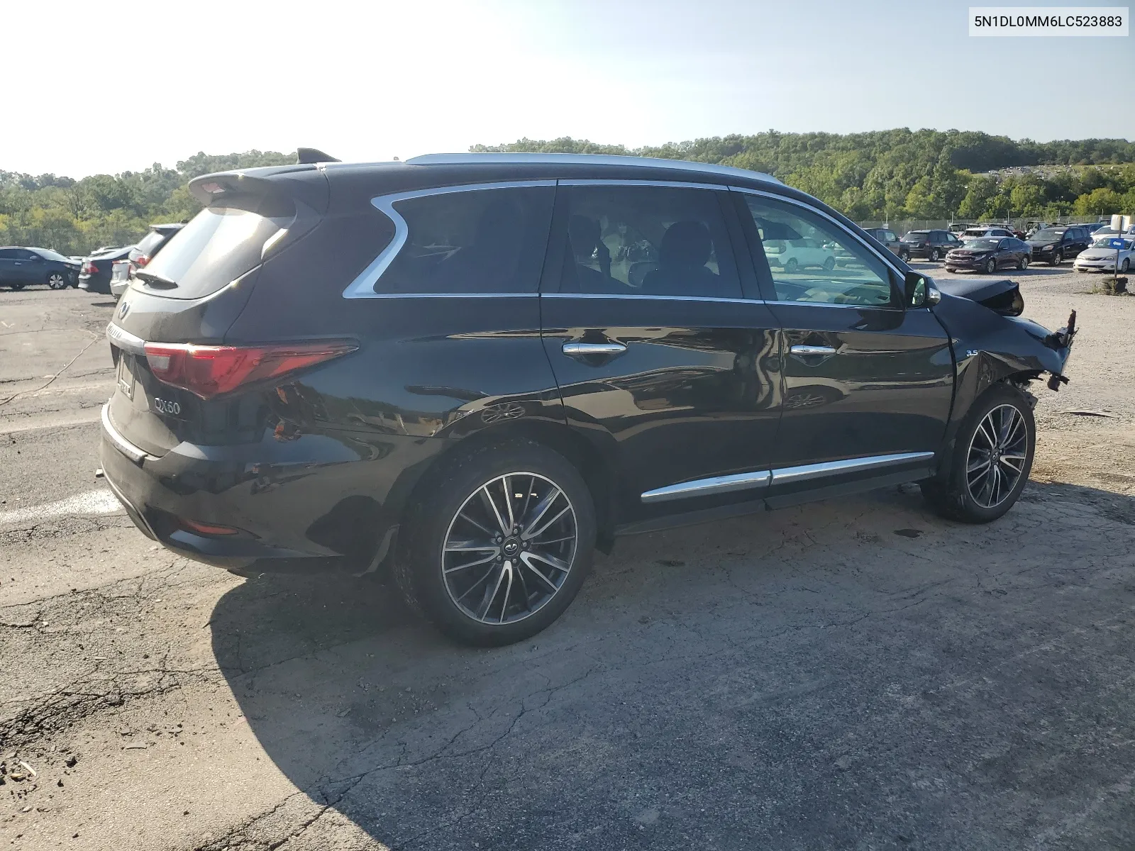 2020 Infiniti Qx60 Luxe VIN: 5N1DL0MM6LC523883 Lot: 68373104