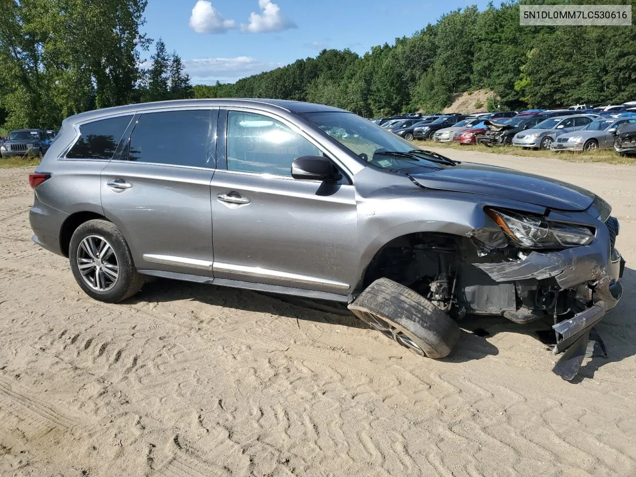 2020 Infiniti Qx60 Luxe VIN: 5N1DL0MM7LC530616 Lot: 68504994