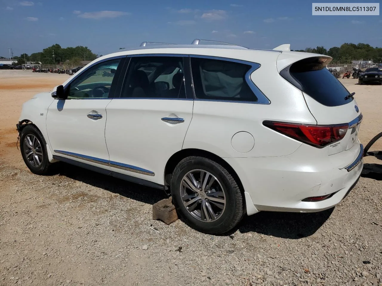 2020 Infiniti Qx60 Luxe VIN: 5N1DL0MN8LC511307 Lot: 68843184