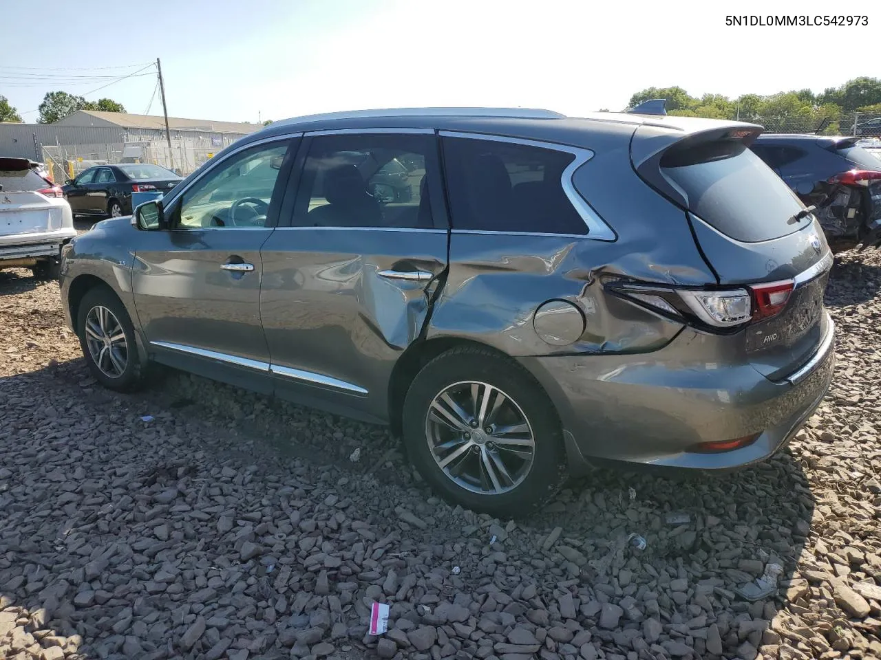 2020 Infiniti Qx60 Luxe VIN: 5N1DL0MM3LC542973 Lot: 69146484