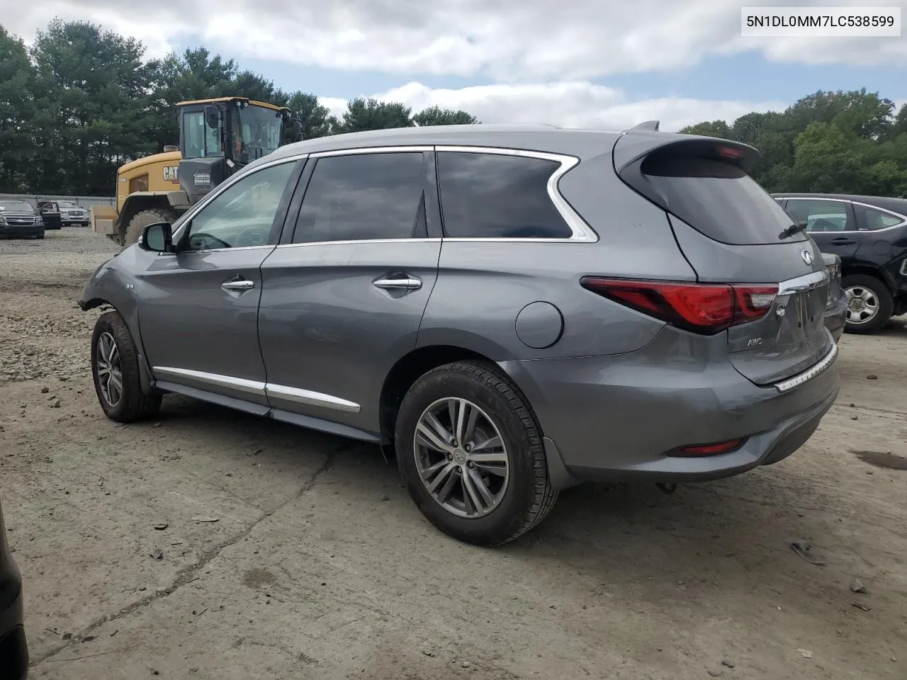 2020 Infiniti Qx60 Luxe VIN: 5N1DL0MM7LC538599 Lot: 69384084