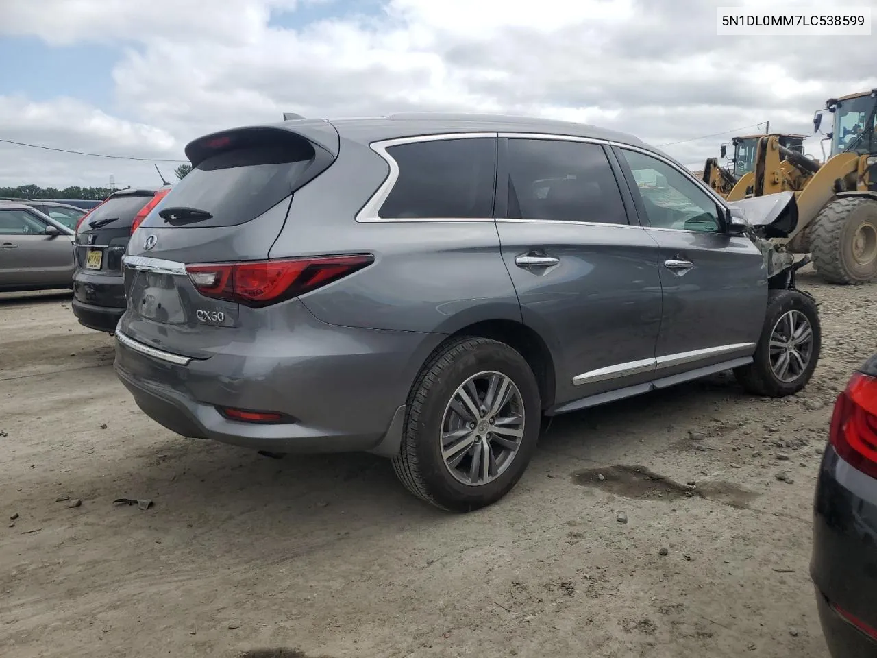 5N1DL0MM7LC538599 2020 Infiniti Qx60 Luxe