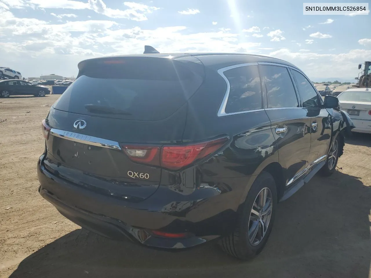 5N1DL0MM3LC526854 2020 Infiniti Qx60 Luxe