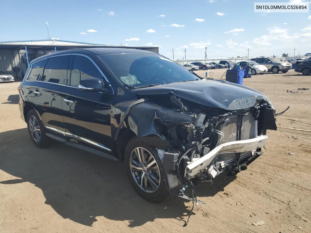 5N1DL0MM3LC526854 2020 Infiniti Qx60 Luxe