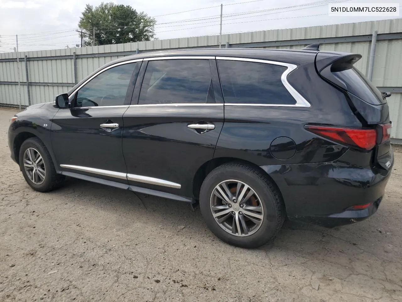 2020 Infiniti Qx60 Luxe VIN: 5N1DL0MM7LC522628 Lot: 70221204