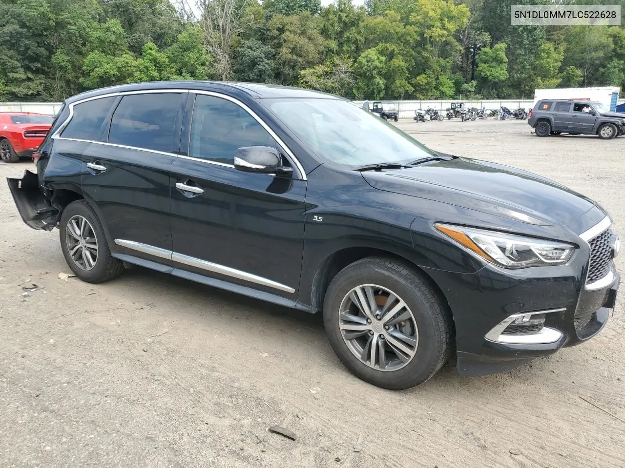 2020 Infiniti Qx60 Luxe VIN: 5N1DL0MM7LC522628 Lot: 70221204