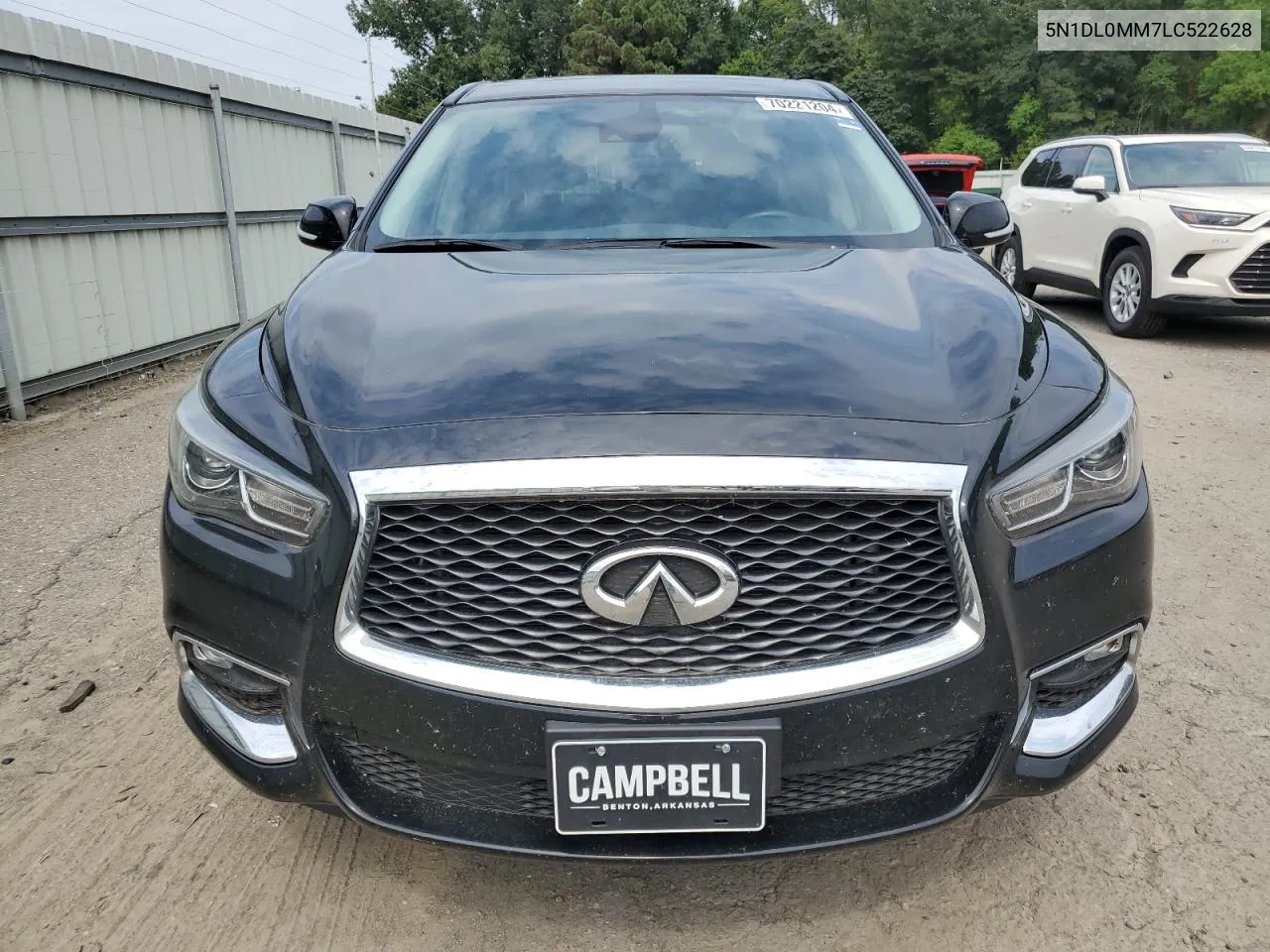 2020 Infiniti Qx60 Luxe VIN: 5N1DL0MM7LC522628 Lot: 70221204