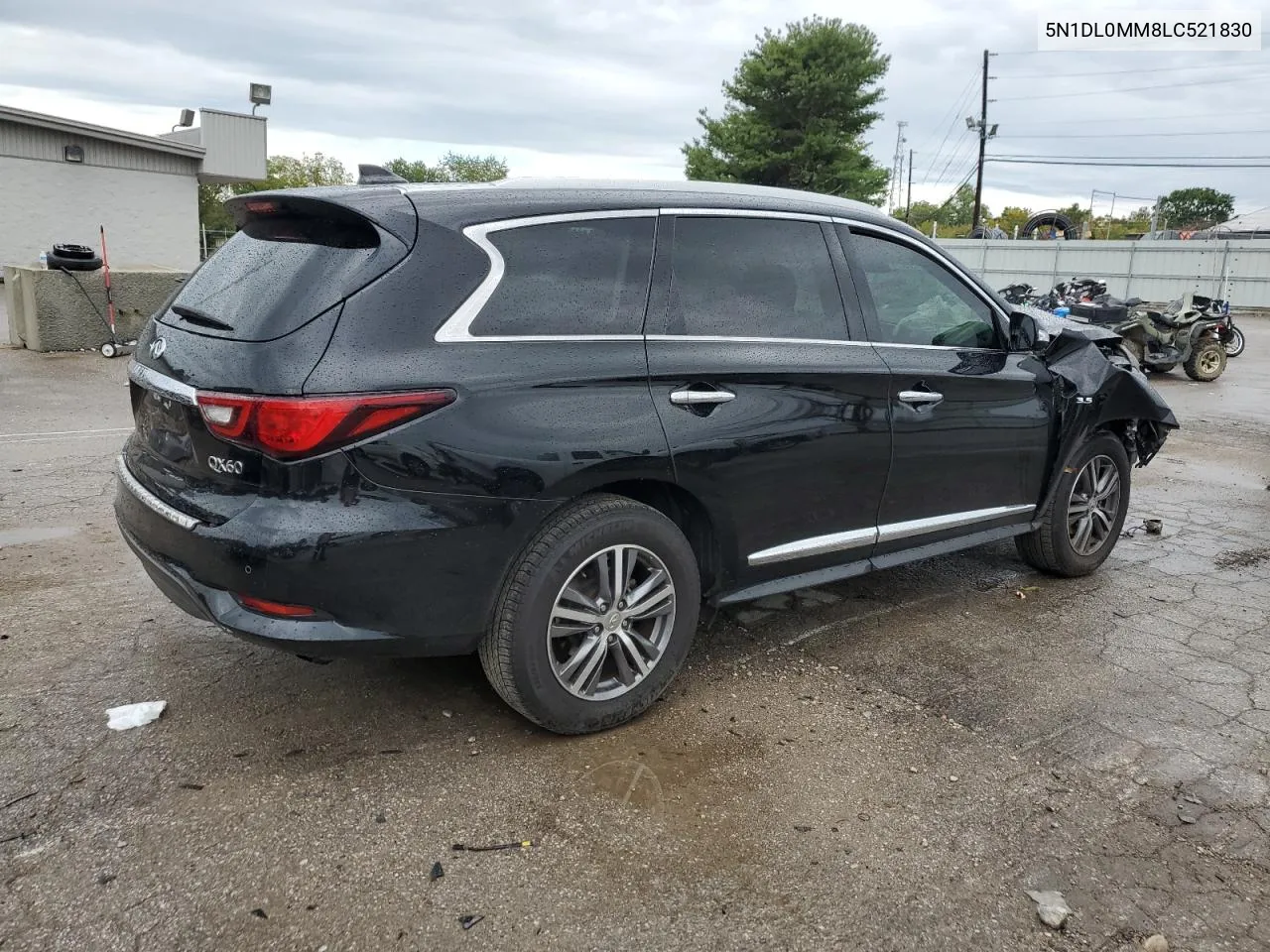 2020 Infiniti Qx60 Luxe VIN: 5N1DL0MM8LC521830 Lot: 70469284