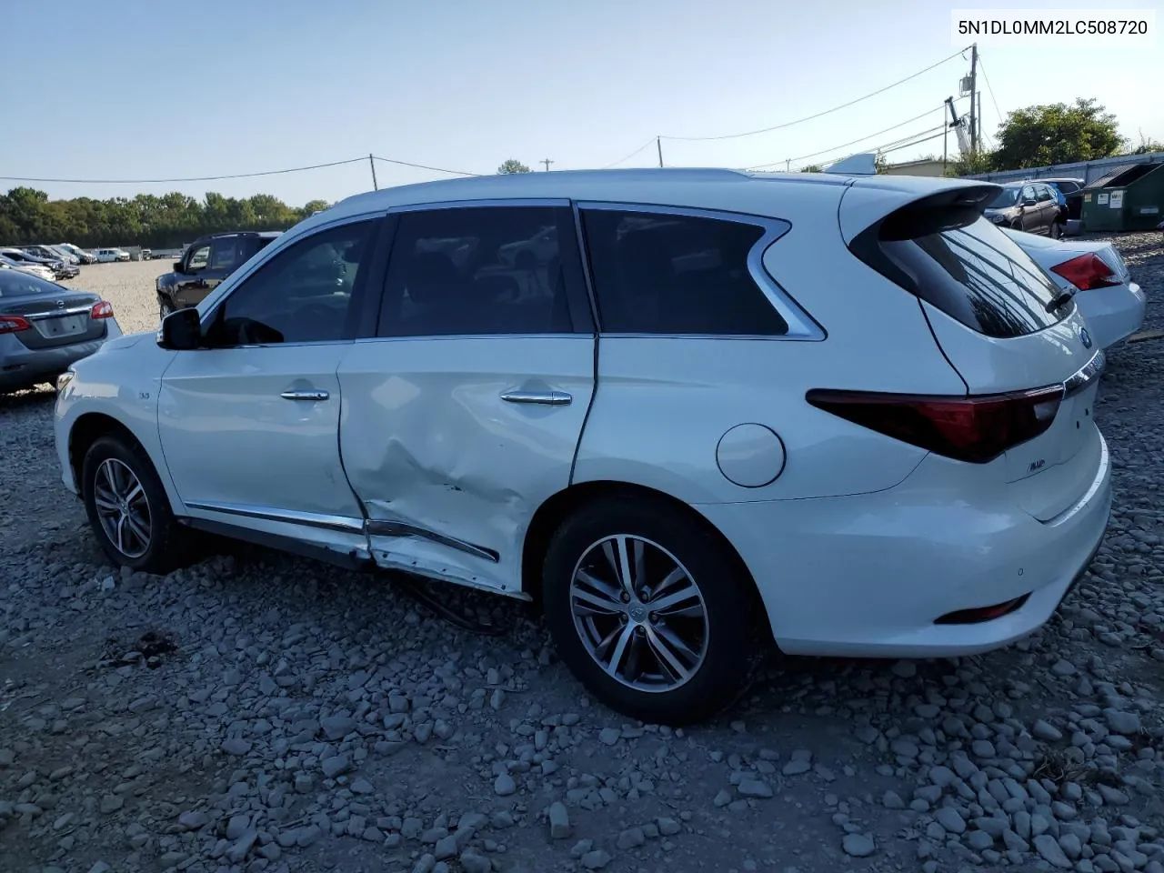 2020 Infiniti Qx60 Luxe VIN: 5N1DL0MM2LC508720 Lot: 70525514