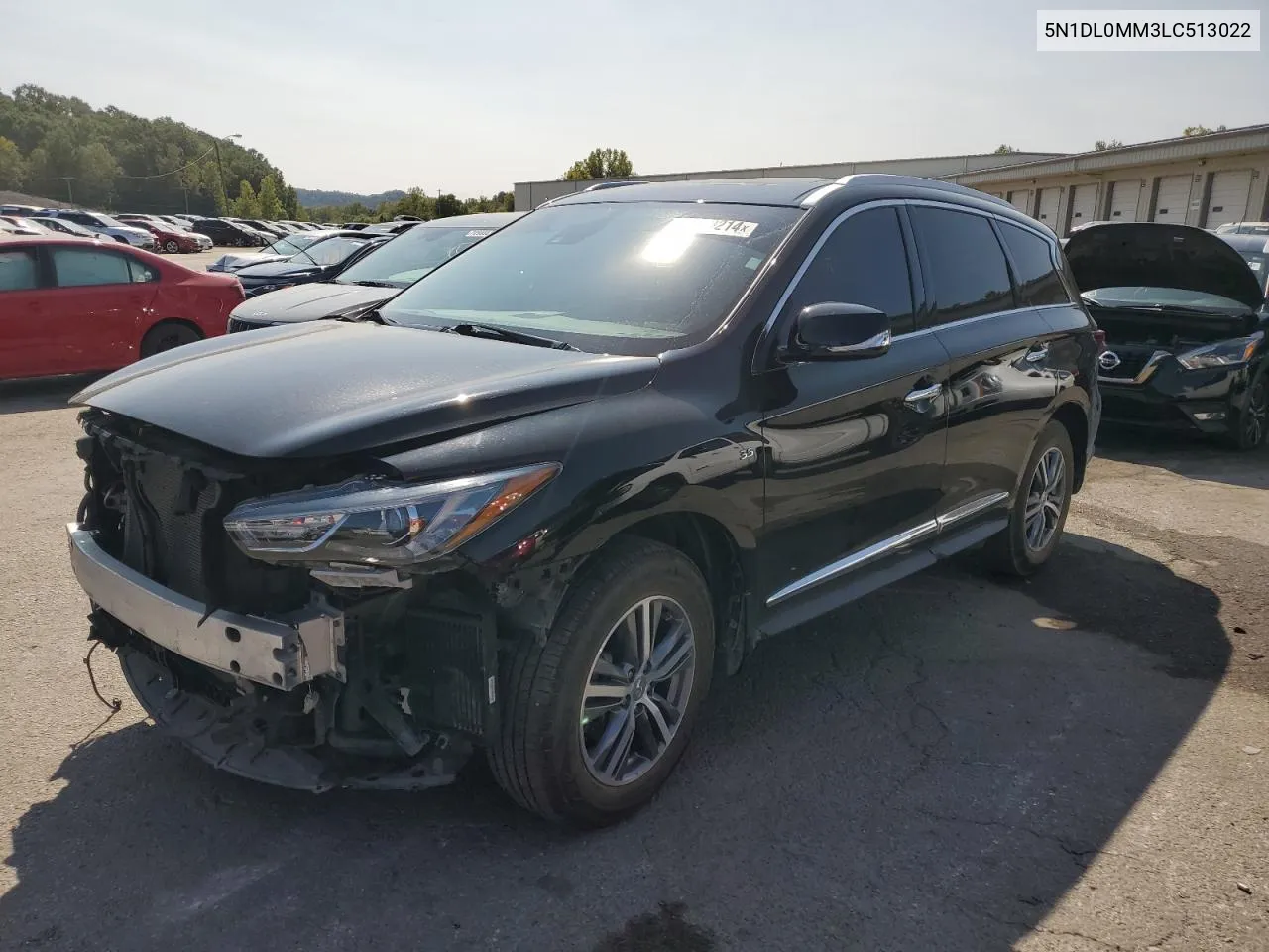 2020 Infiniti Qx60 Luxe VIN: 5N1DL0MM3LC513022 Lot: 70580214