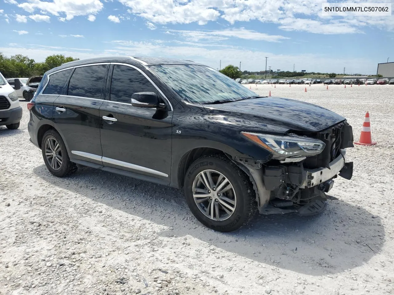 2020 Infiniti Qx60 Luxe VIN: 5N1DL0MM7LC507062 Lot: 70724924