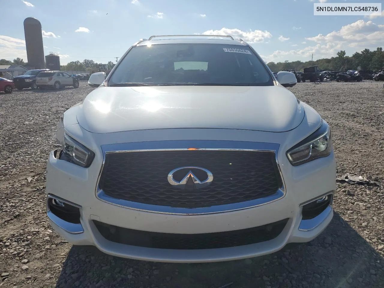 2020 Infiniti Qx60 Luxe VIN: 5N1DL0MN7LC548736 Lot: 70890624