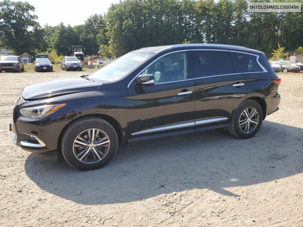 2020 Infiniti Qx60 Luxe VIN: 5N1DL0MM2LC500486 Lot: 71335754